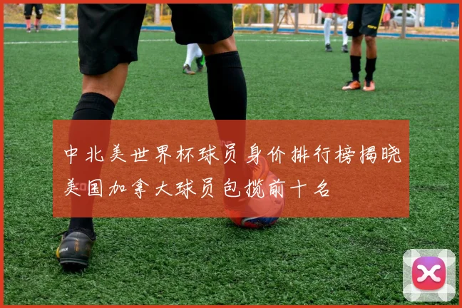 中北美世界杯球员身价排行榜揭晓美国加拿大球员包揽前十名